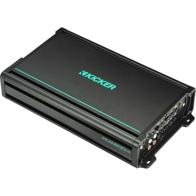 Kicker KMA6004 | 4-Channel Weather-Resistant Amplifier