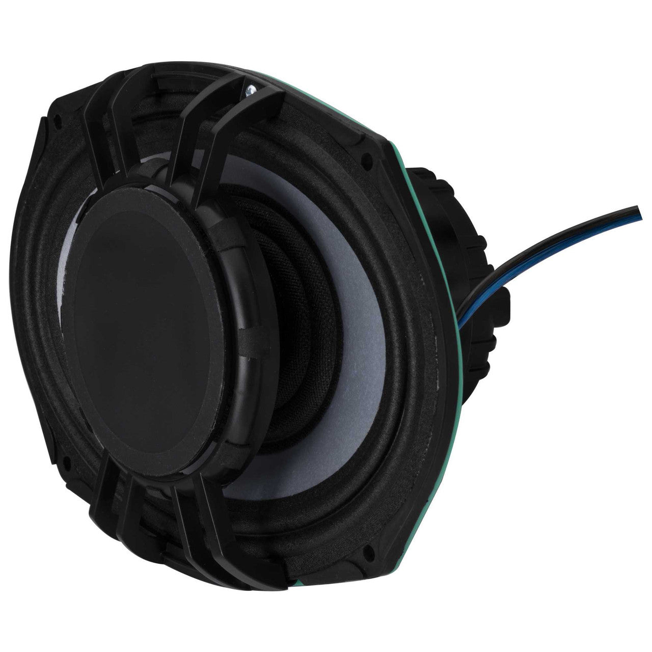 Kicker KMXL69 | 6"x9" KMXL Horn RGB LED Marine Coaxial Speakers 4-Ohm (Pair)