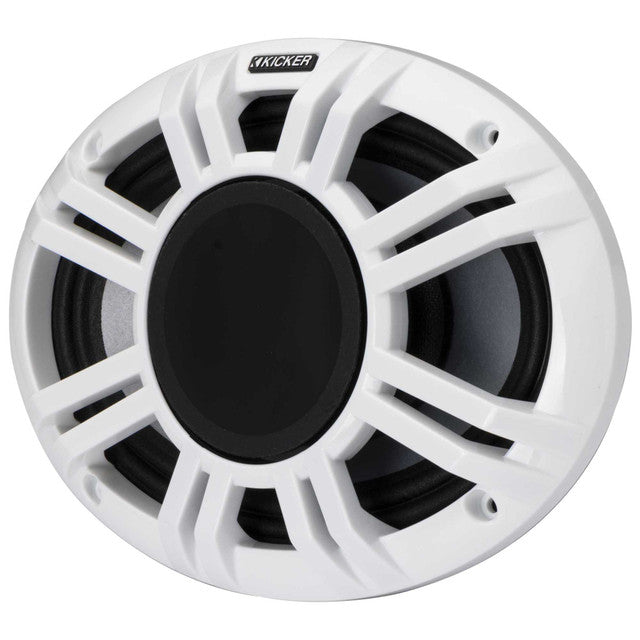 Kicker KMXL69 | 6"x9" KMXL Horn RGB LED Marine Coaxial Speakers 4-Ohm (Pair)