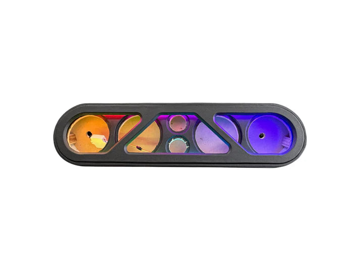 6 Speaker Rack w/ RGB LED & Beauty Panel - Vynil