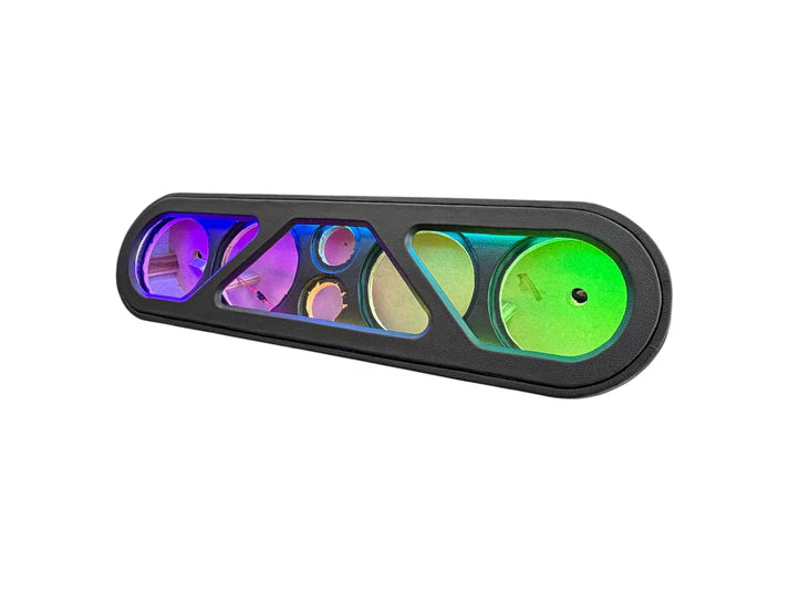 6 Speaker Rack w/ RGB LED & Beauty Panel - Vynil