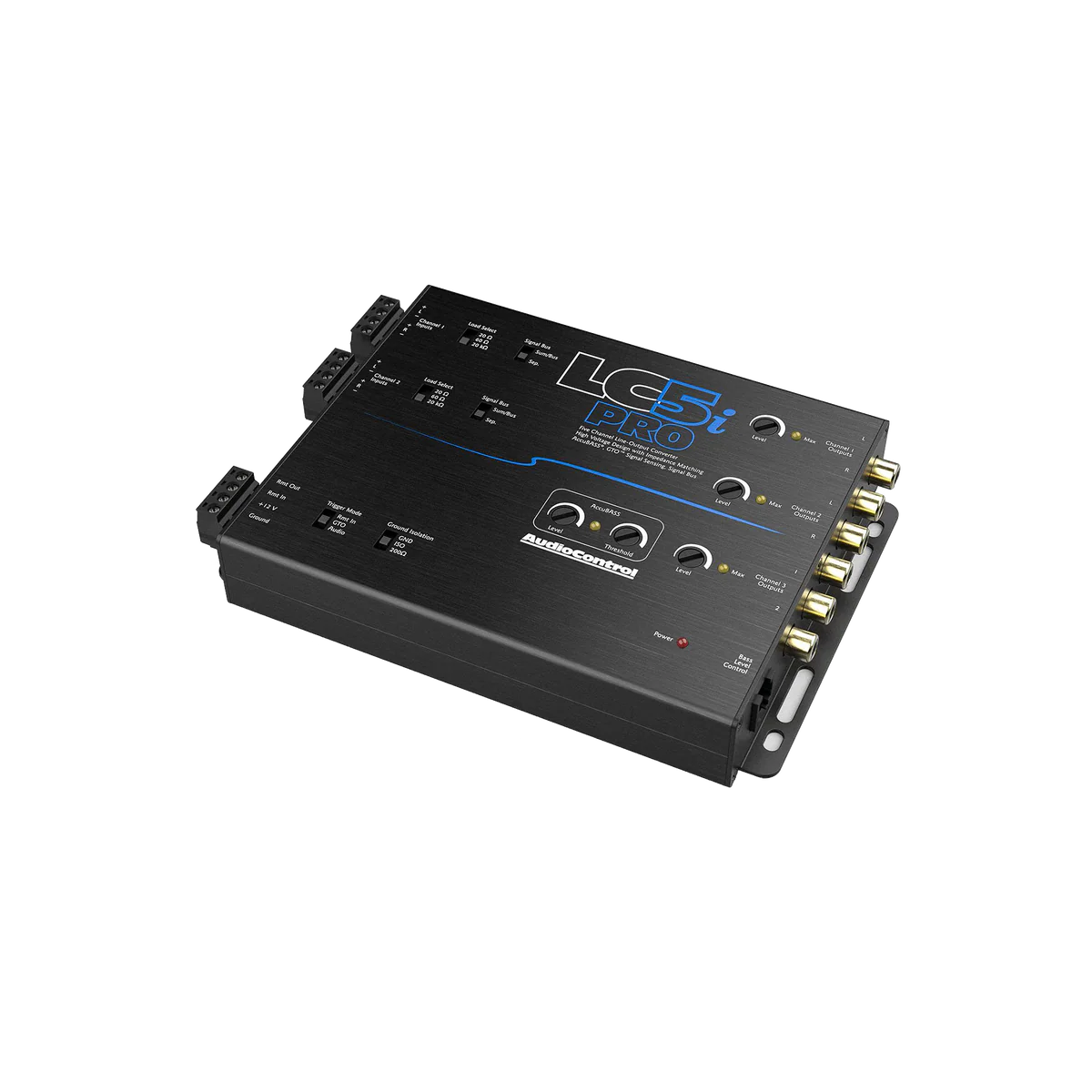 Audiocontrol LC5i PRO 5-Channel 400W Line Out Converter w/ Accubass & Remote