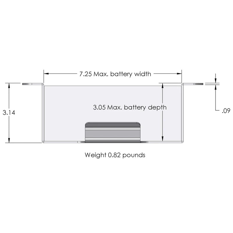 XS Power 511-680 Side Mount