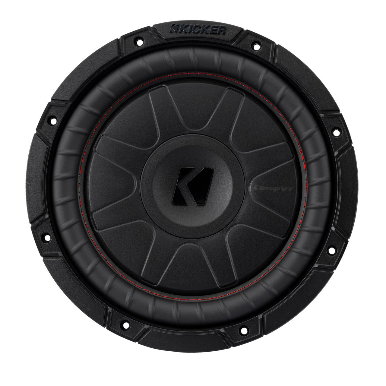 Kicker CVT102 | 10" 375W RMS Shallow Subwoofer 2-Ohm