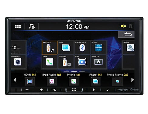 Alpine iLX-407 | 7" Shallow-Chassis Multimedia Receiver with PowerStack™