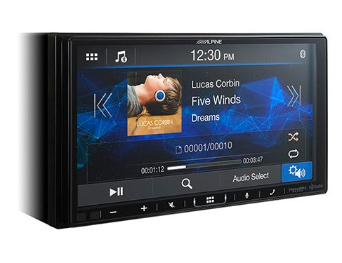 Alpine iLX-407 | 7" Shallow-Chassis Multimedia Receiver with PowerStack™
