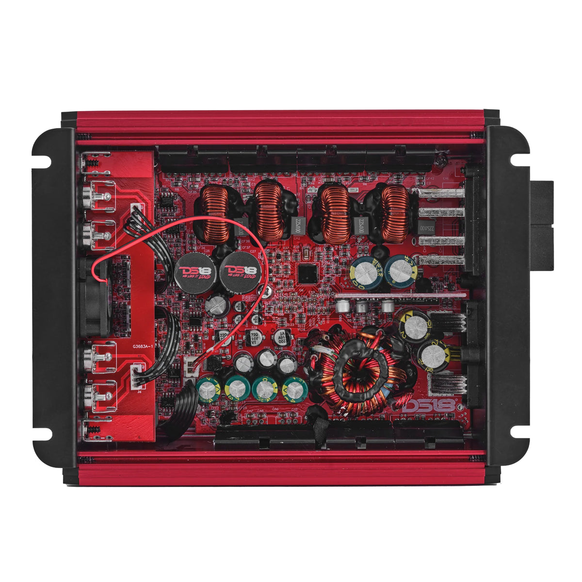 Polywrite Rms 4 Channel DS18 FRP-1.2K4 | 1200W RMS 4-Channel Amplifier