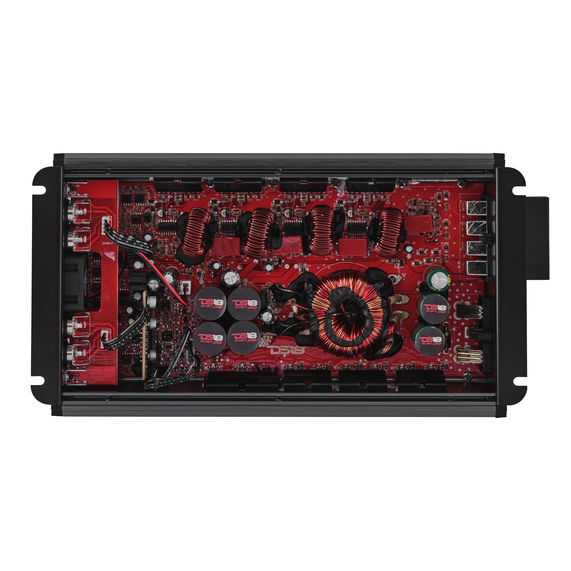 DS18 FRP-2.4K4 | 2400W RMS 4-Channel Amplifier
