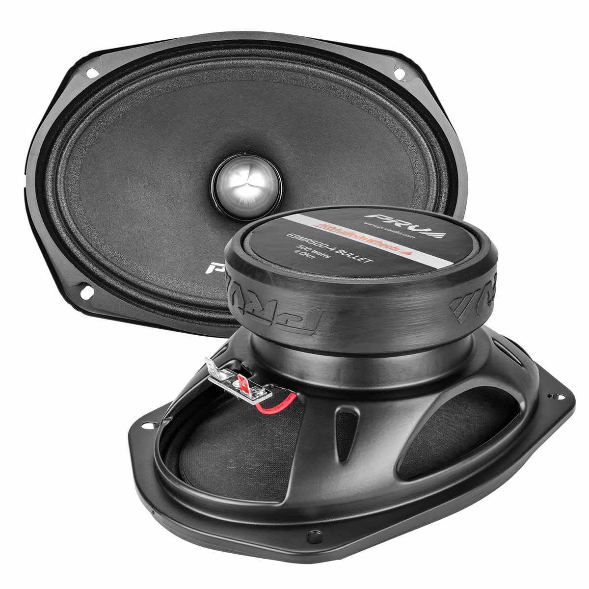PRV Audio 69MR500-4 BULLET 500W Midrange Speaker (Single)
