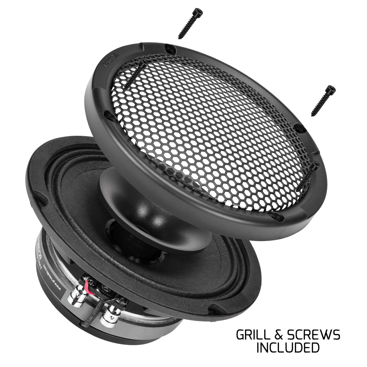 PRV Audio 6CX380-4 SLIM | 6.5" 380W RMS Coaxial Speaker (Single)