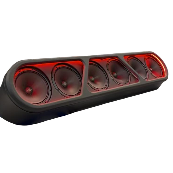 6) Apocalypse Sylvester Speaker Rack Bundle w/ Beauty Panel & LEDs