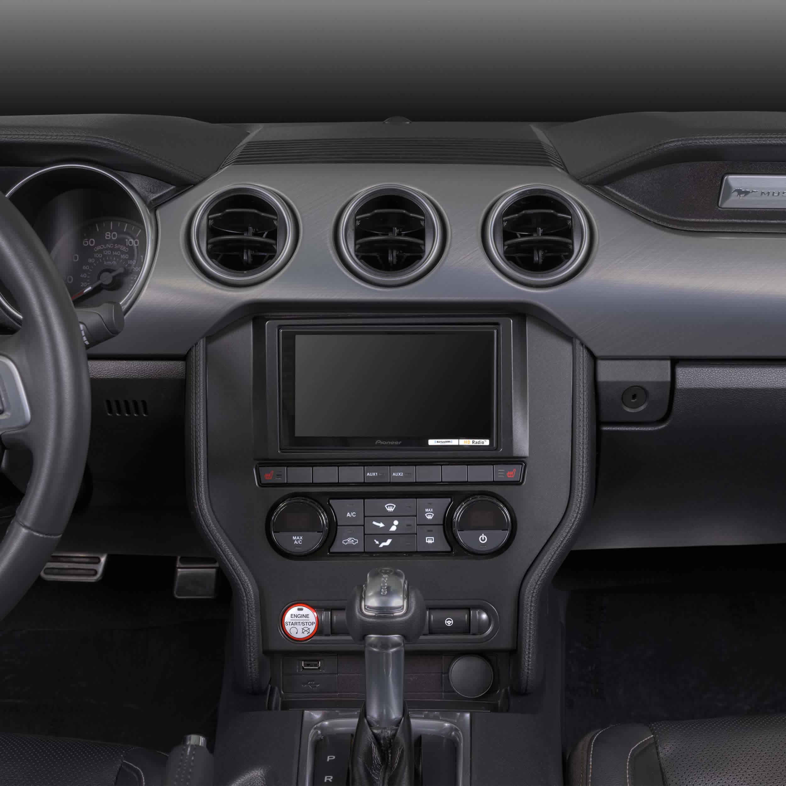Metra 99-5865CH Dash Kit Fits Ford Mustang 2015-2023 (w/Manual Climate Controls)
