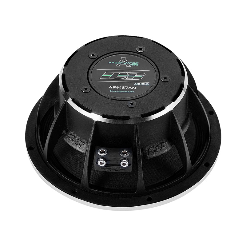 Deaf Bonce Apocalypse AP-M67AN 6.5" 300W RMS Arnold Neo Midrange Speakers (Pair)