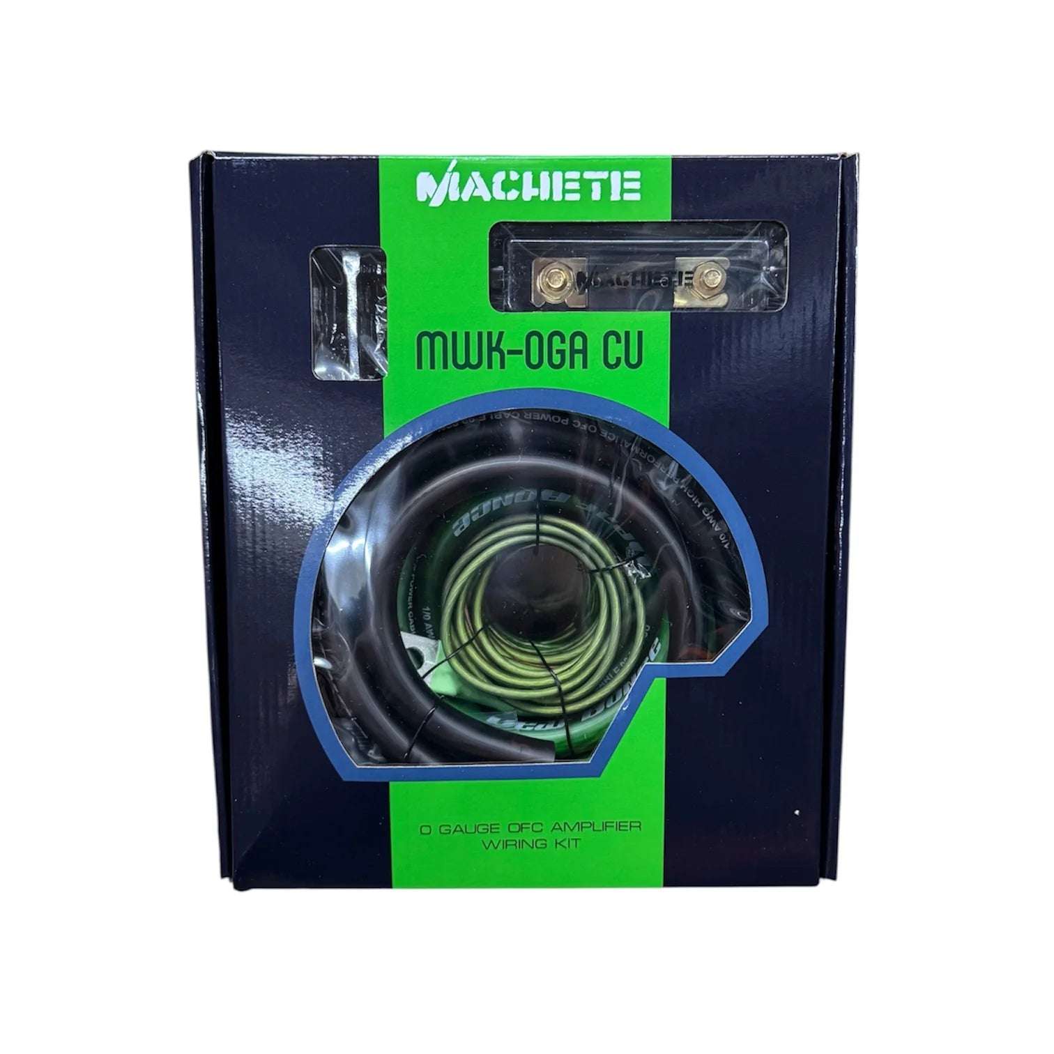Deaf Bonce Machete MWK-0GA CU 0 Gauge OFC Copper Amplifier Wiring Kit