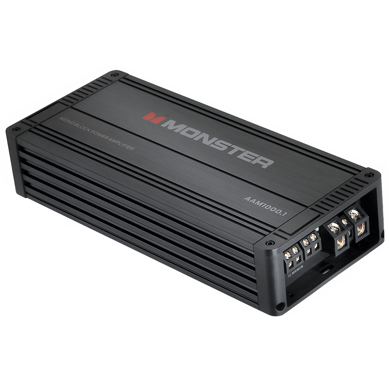 Monster AAM1400.1 1400W RMS Mini Monoblock Amplifier