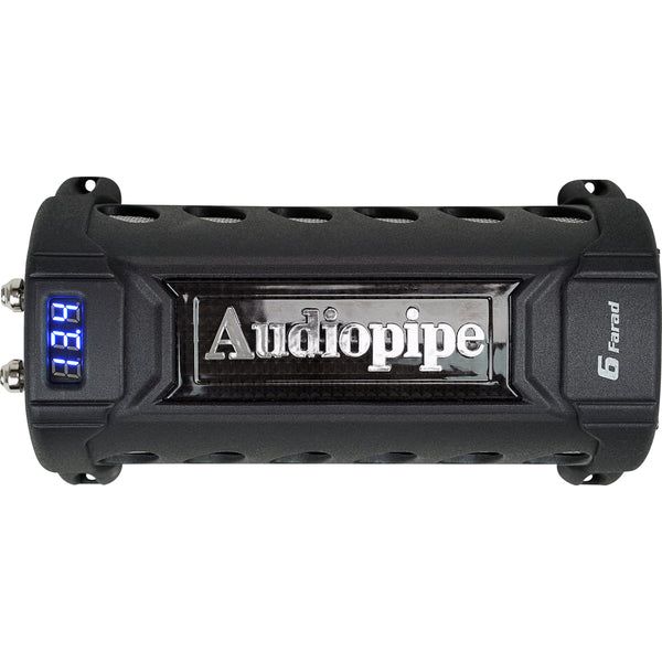 Audiopipe ACAP-D6000 6 Farad Power Capacitor