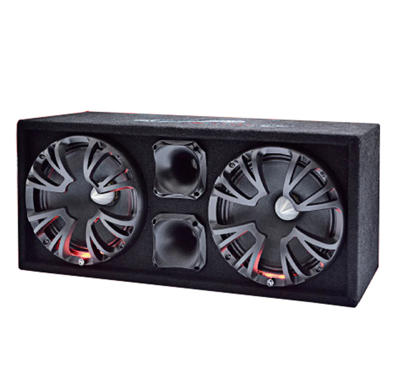 Audiopipe AP-CHULD-102 High Performance 10" Sealed Chuchero Enclosure w/ LED