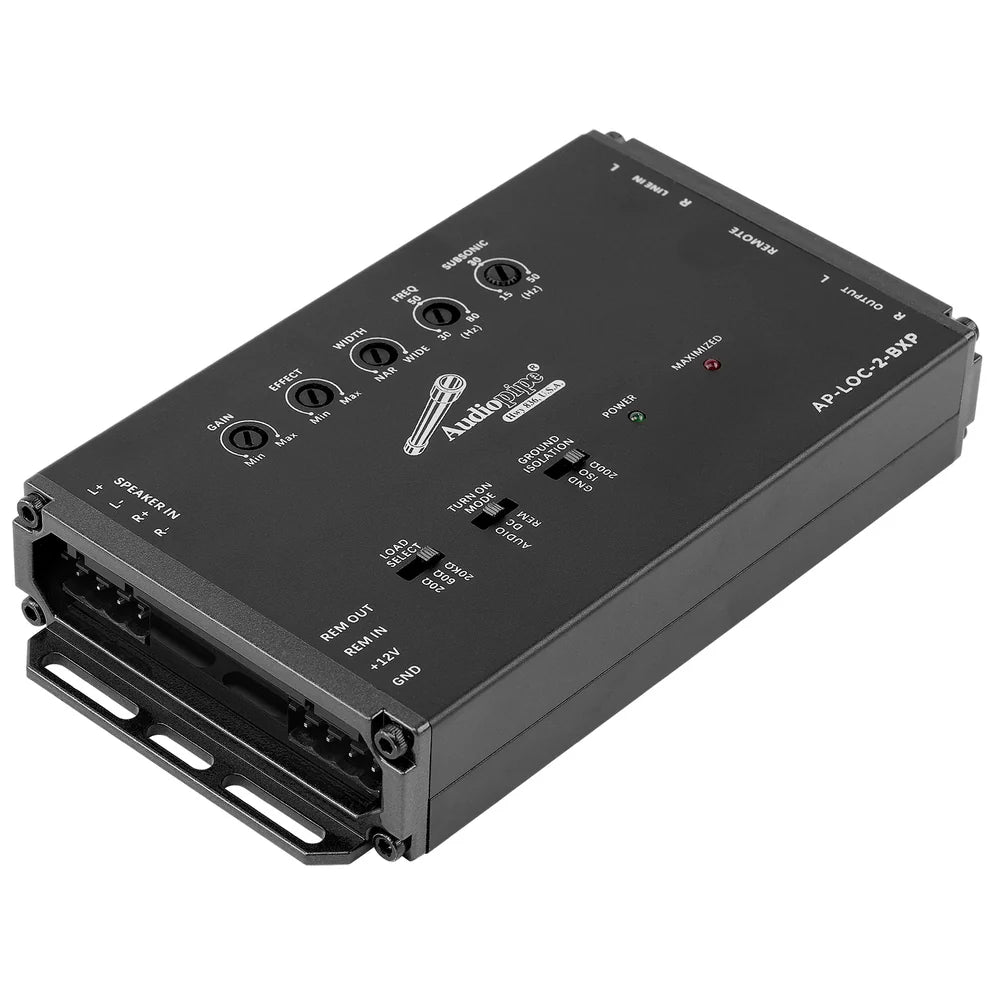 Audiopipe AP-LOC-2-BXP Bass Xpander Restoration Line Output Converter