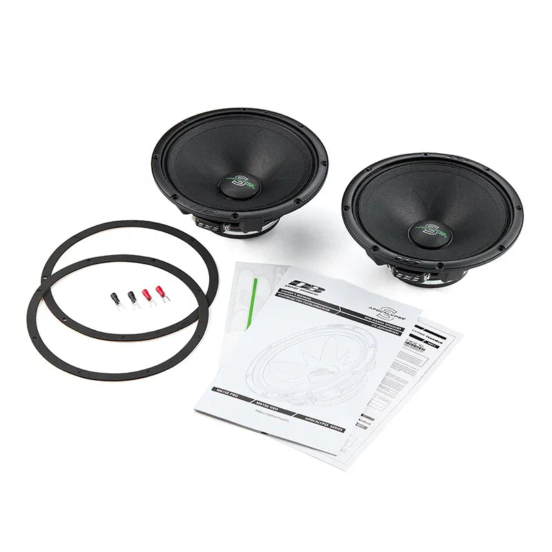 Deaf Bonce AP-M61SE NEO 6.5" 180W RMS Sylvester Neo Midrange Speakers (Pair)