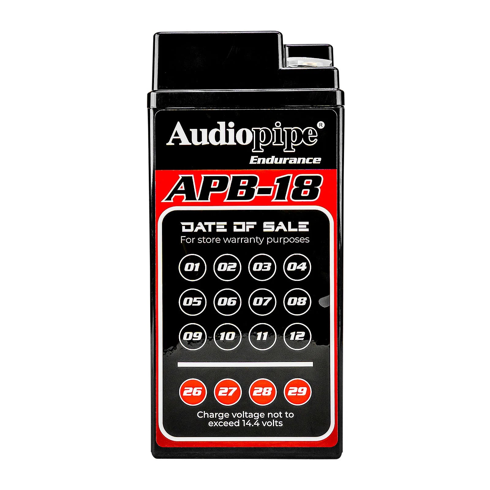 Audiopipe APB-18 Deep Cycle 18AH 12V Power Cell Battery