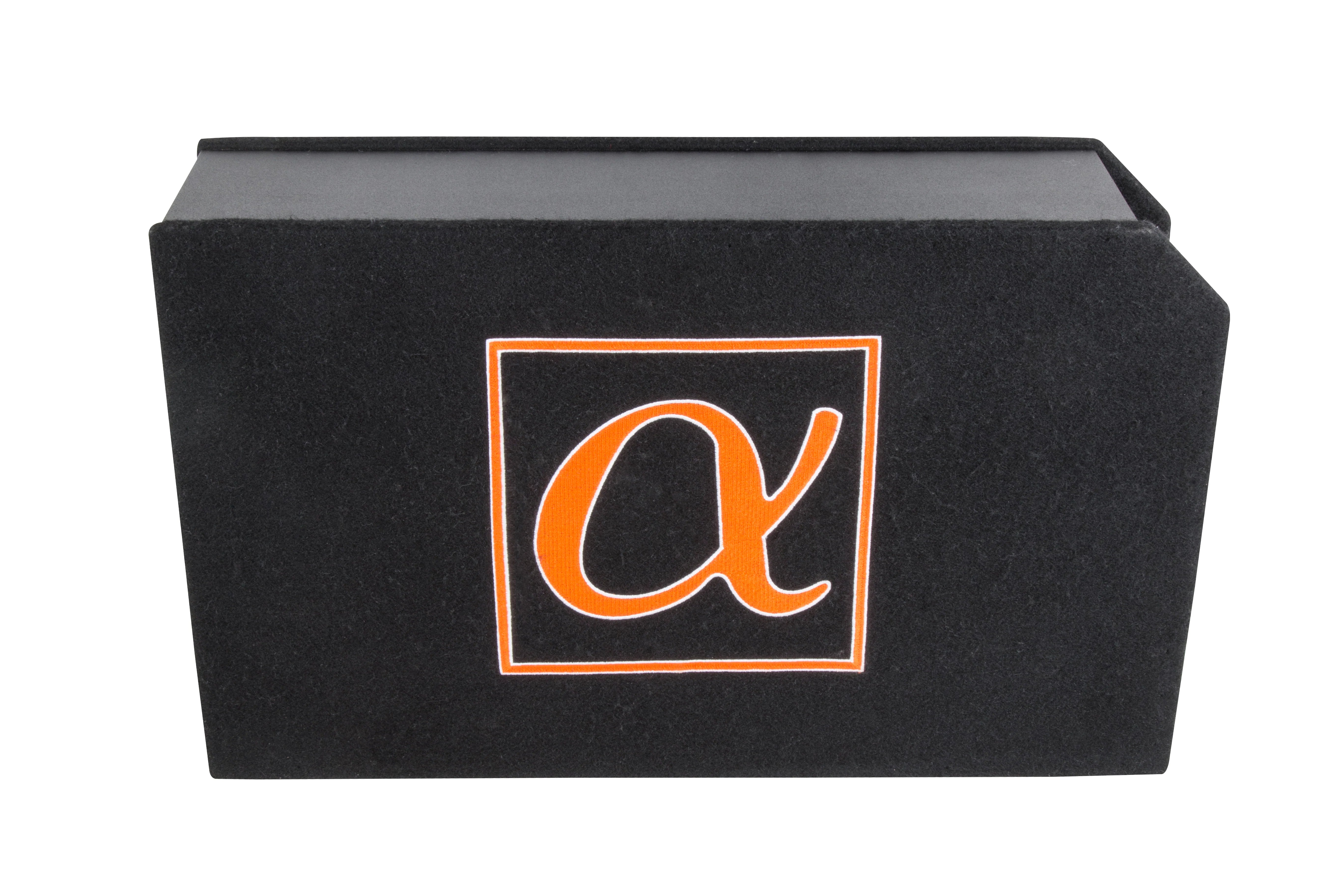 Alphasonik DCP8 8" 350W RMS Slim Loaded Subwoofer Port Bass Enclosure