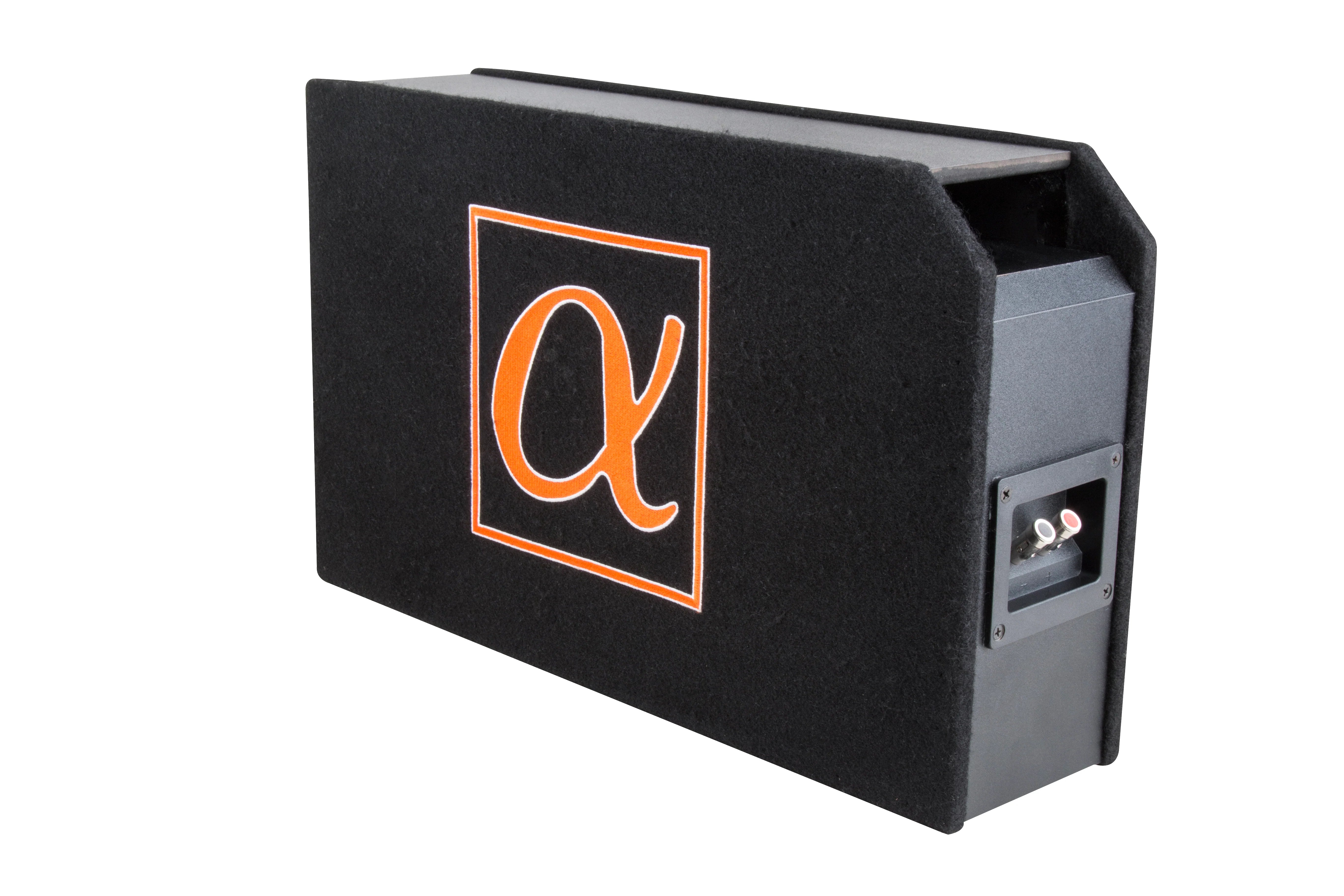 Alphasonik DCP8 8" 350W RMS Slim Loaded Subwoofer Port Bass Enclosure