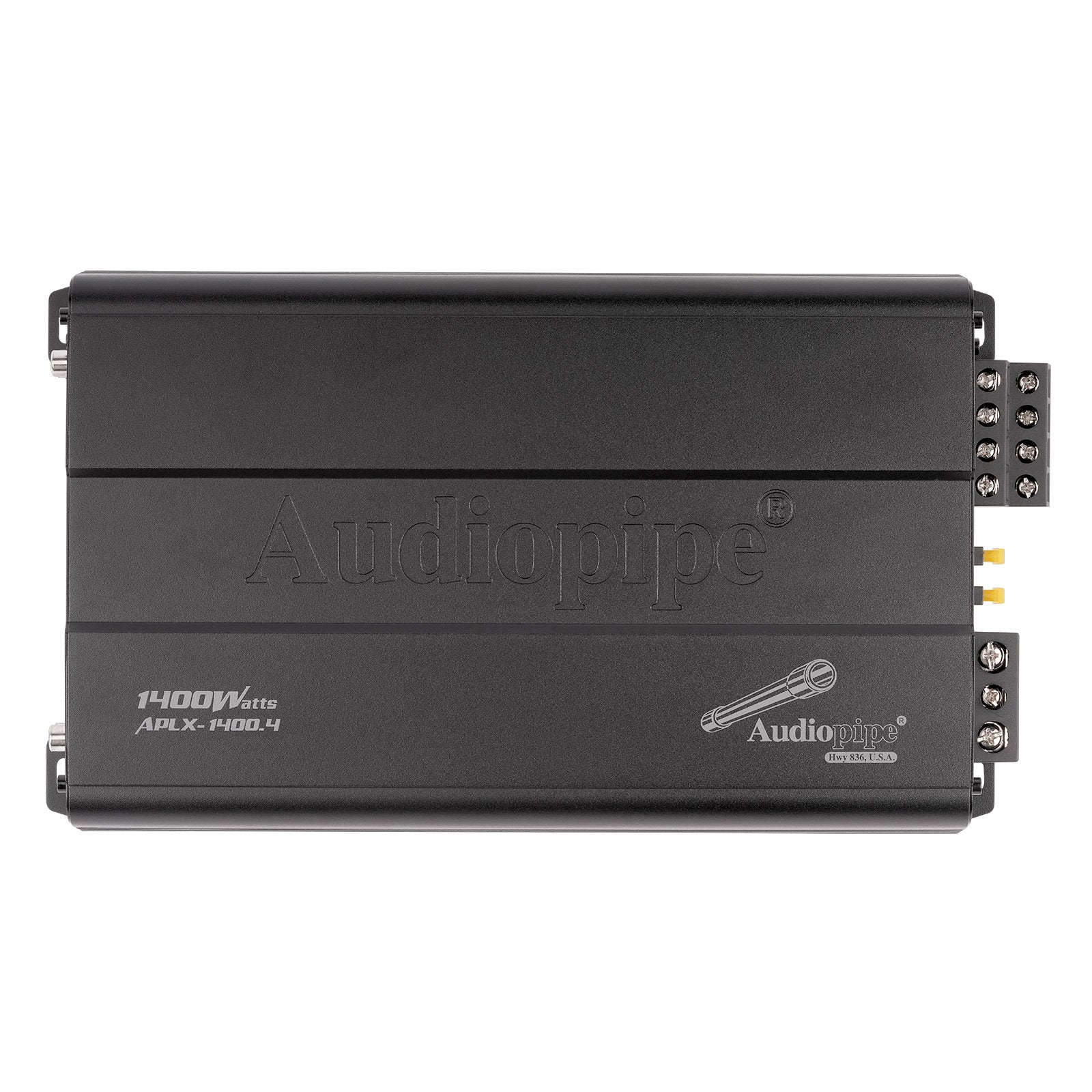 Audiopipe APLX-1400.4 | 4-Channel Class A/B Mosfet Amplifier