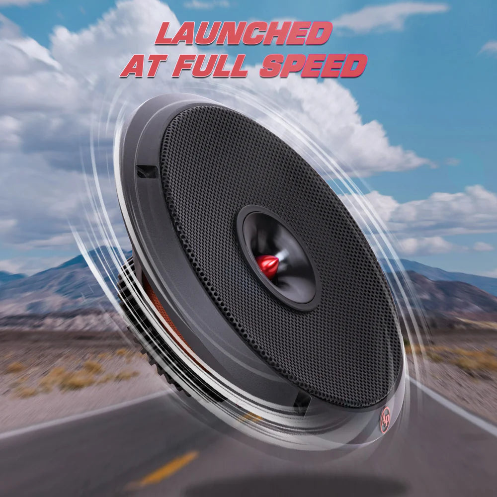 Audiopipe APMB-CX800 8" 150W RMS Dynamic Loudspeakers (Pair)