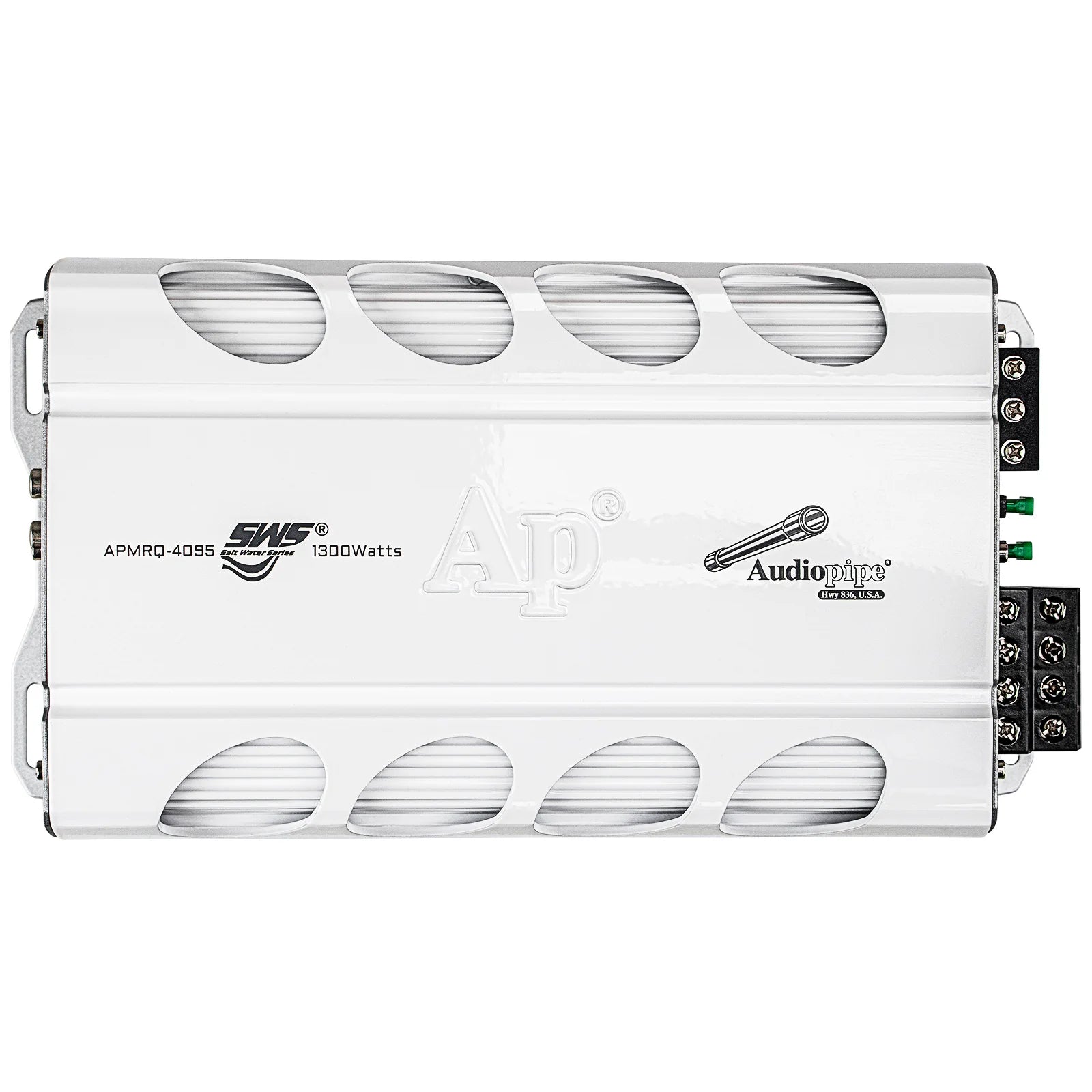 Audiopipe APMRQ-4095 Mini Design 4-Channel Marine Amplifier