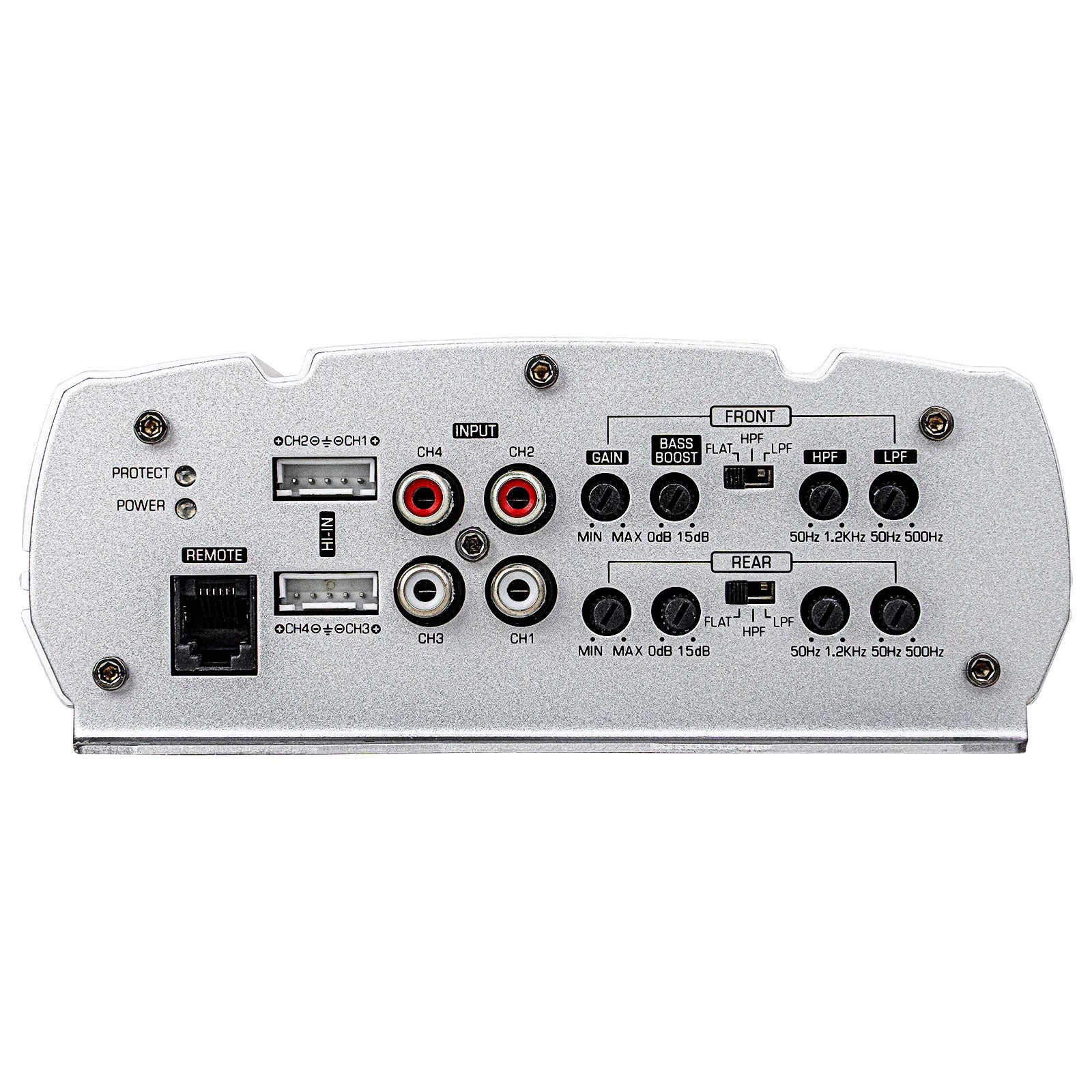 Audiopipe APMRQ-4095 Mini Design 4-Channel Marine Amplifier