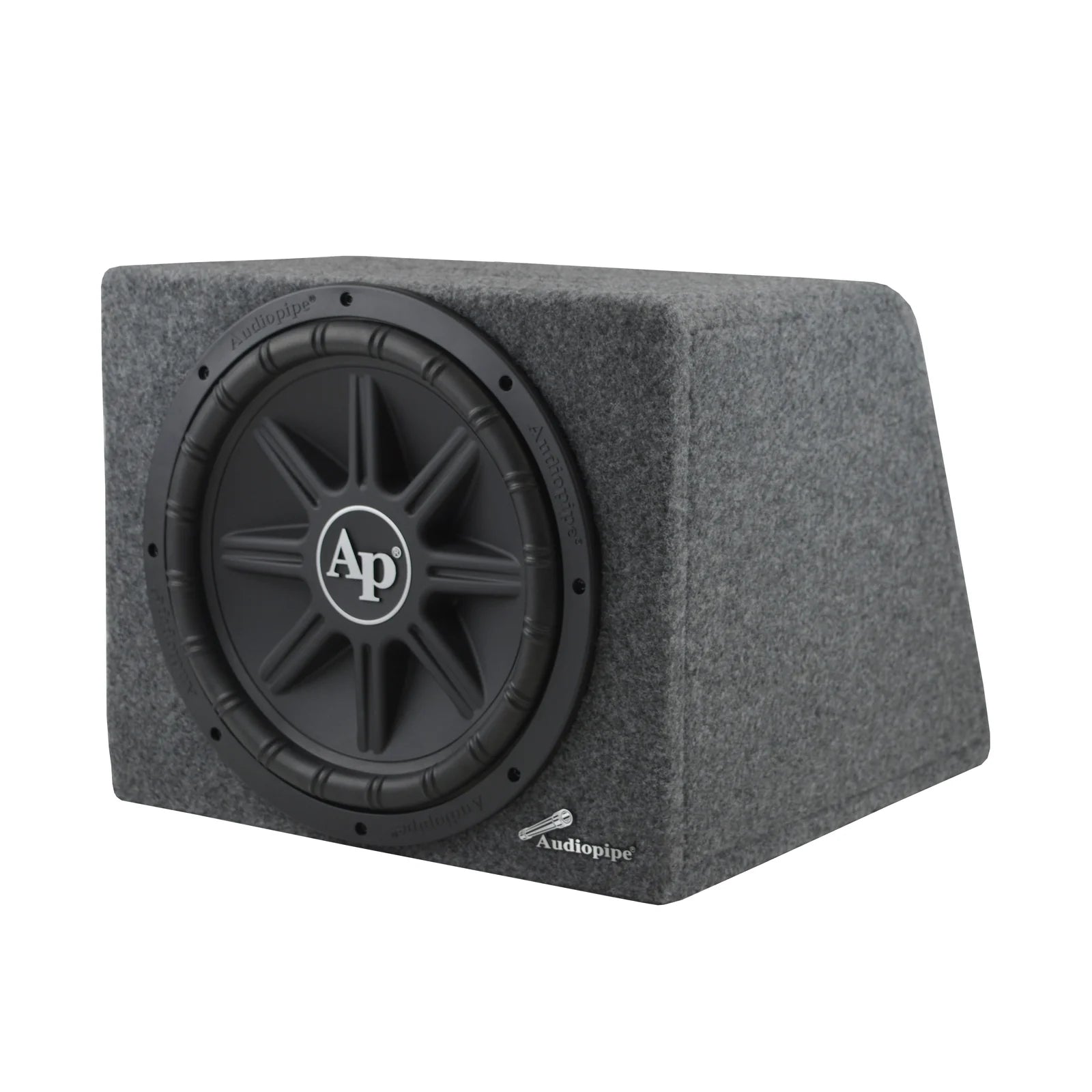 Audiopipe APSB-12112PX Single 12" 500W RMS Bass Package w/ Amp, Wires & Box