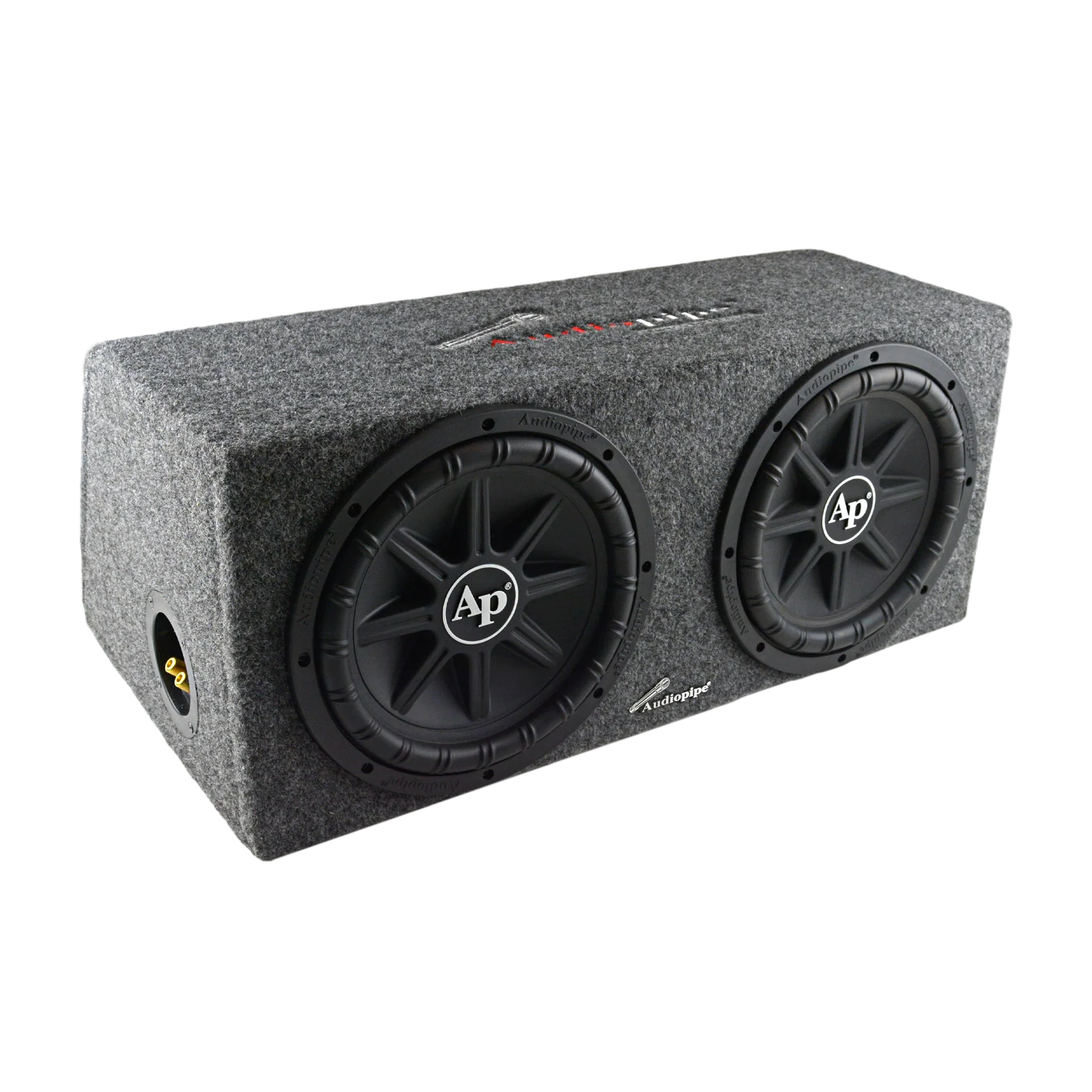 Audiopipe APSB-12212PX (2) 12" Bass Package w/ Amp & Wires