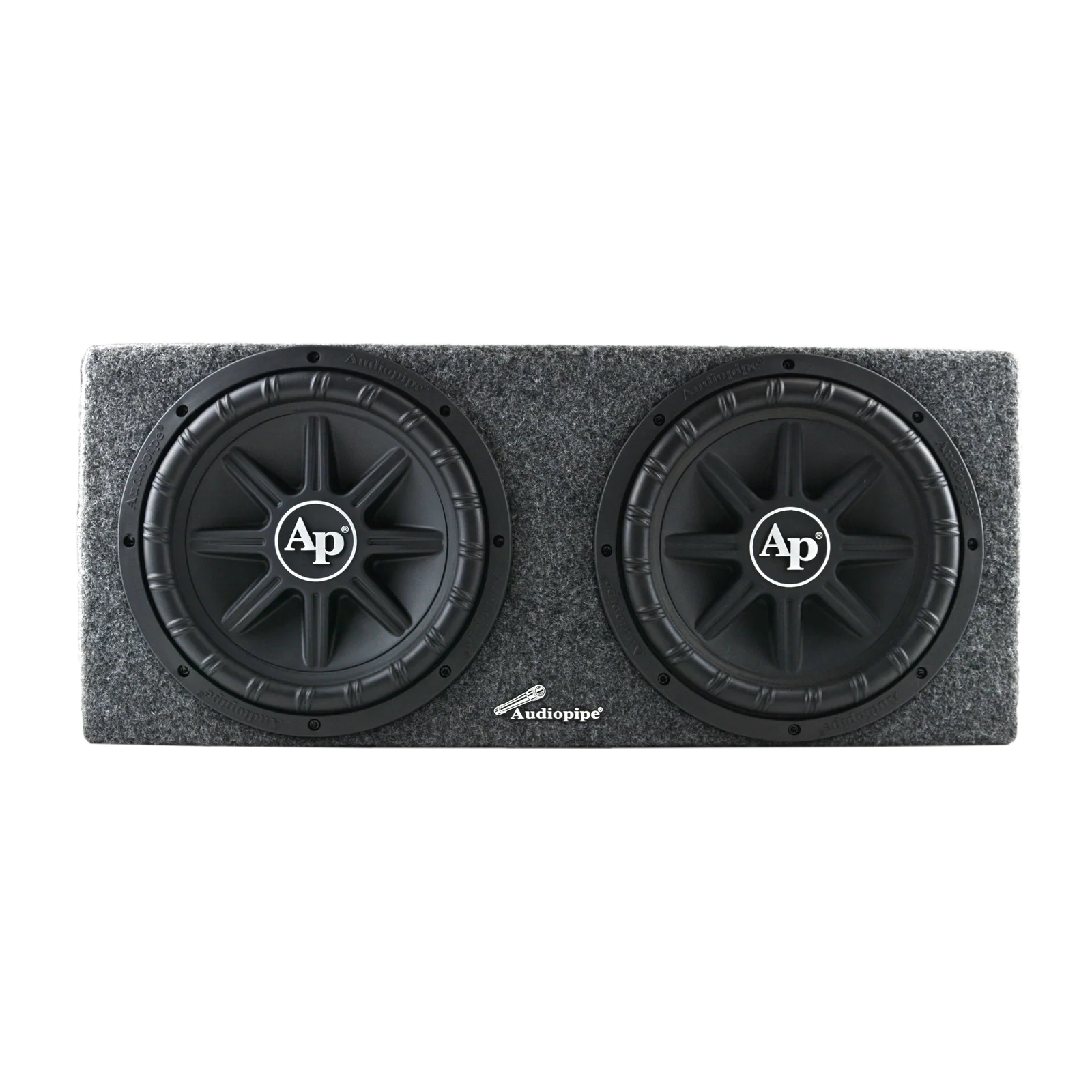 Audiopipe APSB-12212PX (2) 12" Bass Package w/ Amp & Wires