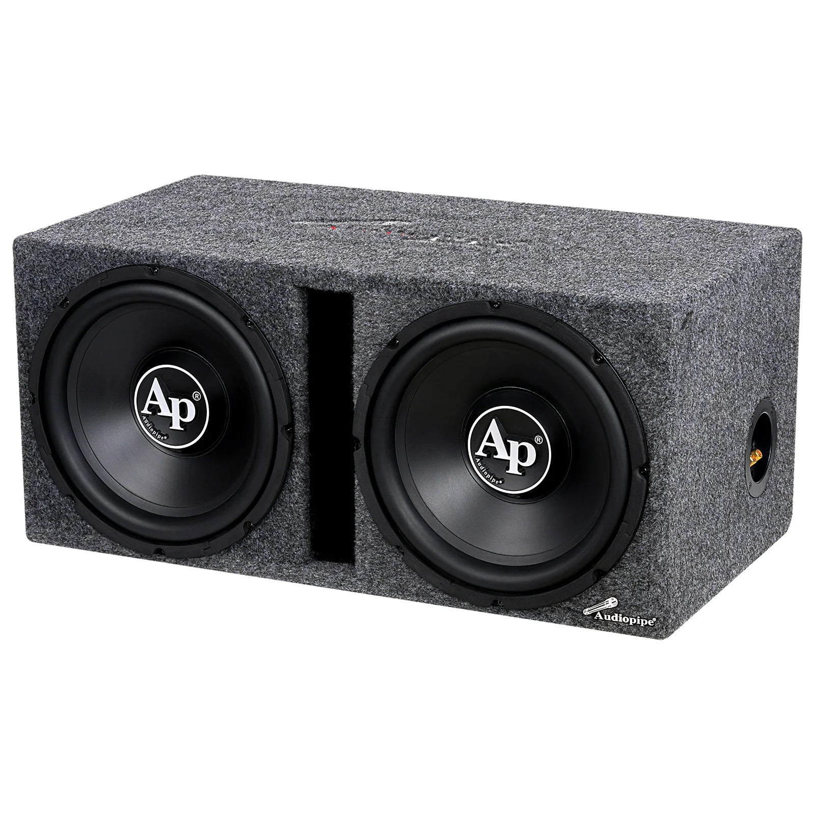 Audiopipe APSB-1250CLV (2) 12" Bass Package w/ Amp & Kit