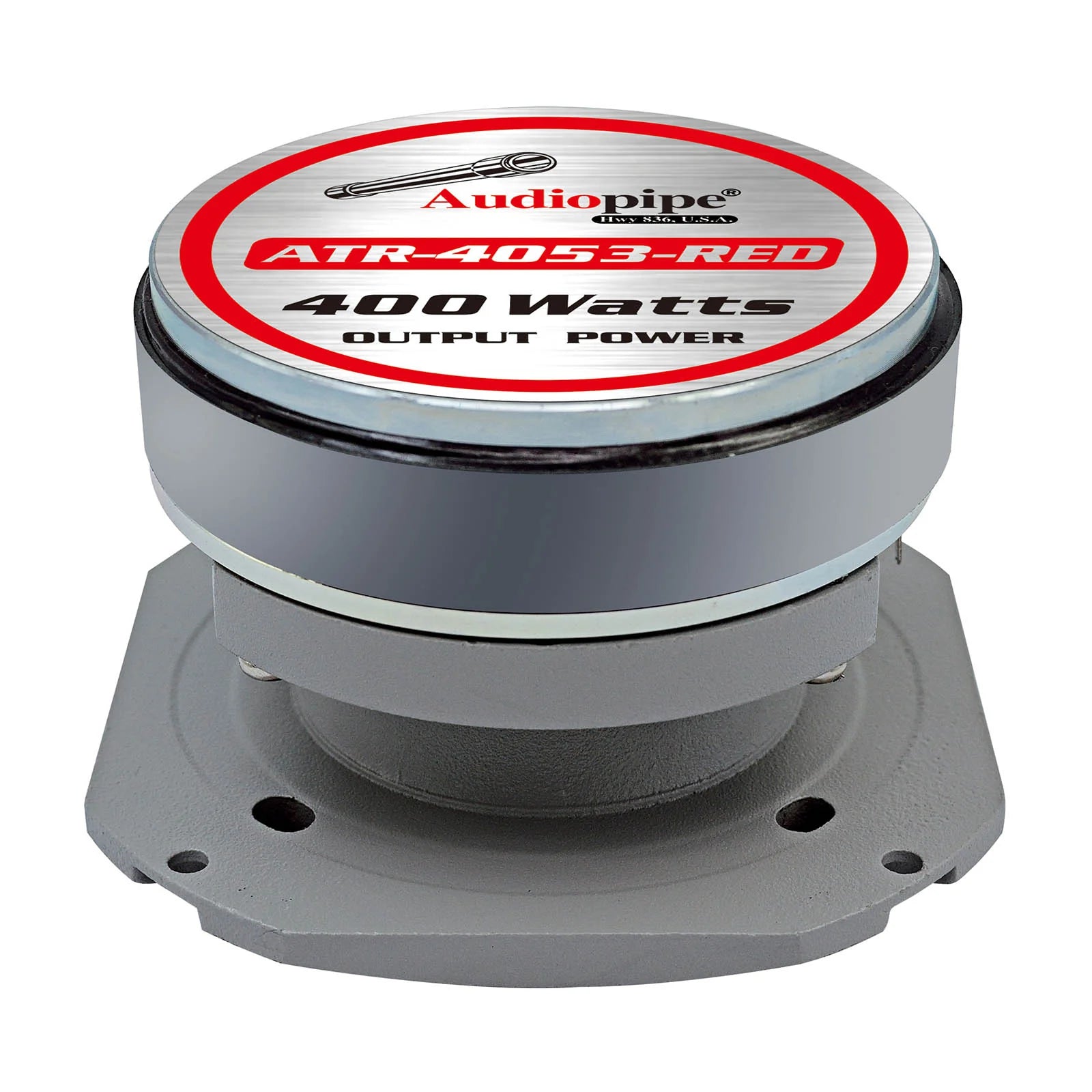 Audiopipe ATR-4053-RED Heavy Duty Super Tweeter (Single)