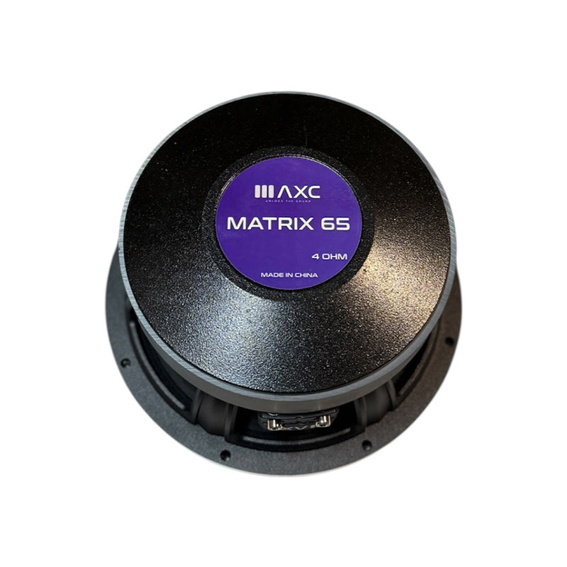 Audio Xtreme Code MATRIX65 | 6.5" 130W RMS Midrange Speaker (Single)