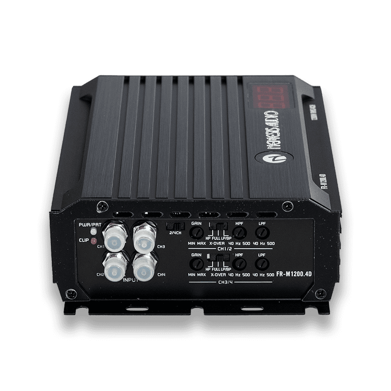 Nemesis Audio FR-M1200.4D | 1200W RMS 4-Channel Amplifier