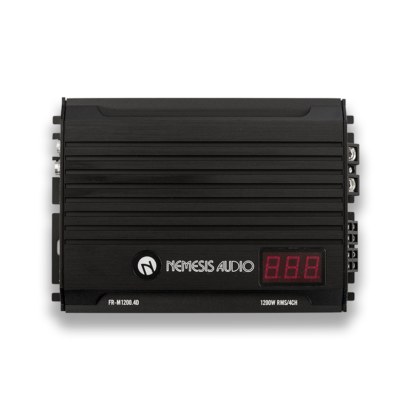 Nemesis Audio FR-M1200.4D | 1200W RMS 4-Channel Amplifier