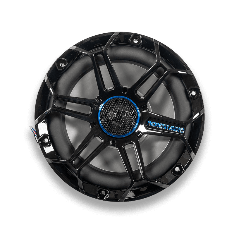 Nemesis Audio SOAK-8 | 8" 300W RMS Marine Speaker with RGB Lighting