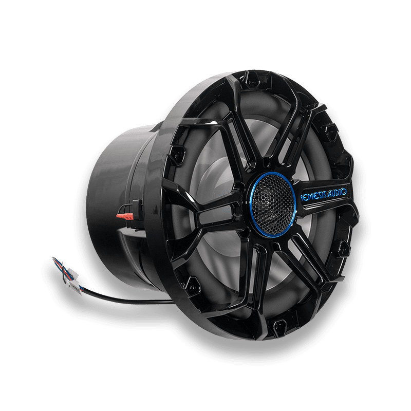 Nemesis Audio SOAK-8 | 8" 300W RMS Marine Speaker with RGB Lighting