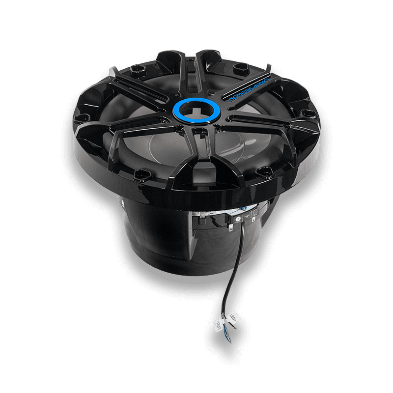 Nemesis Audio SOAK-10 | 10″ 500W RMS Marine Subwoofer with RGB Lightin