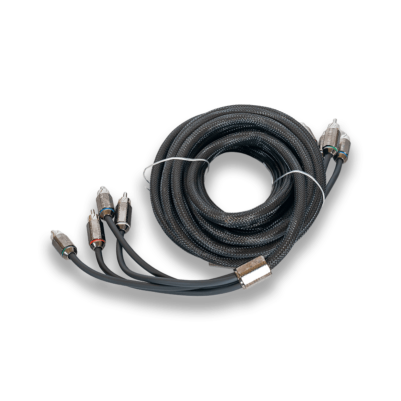 Nemesis Audio NM-RCA417 – 17ft 4CH Triple Shielded RCA Cable