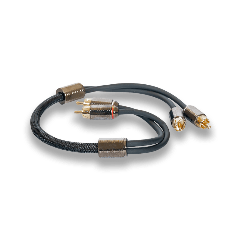Nemesis Audio NM-RCA1.5 | 1.5ft 2CH Triple Shielded RCA Cable