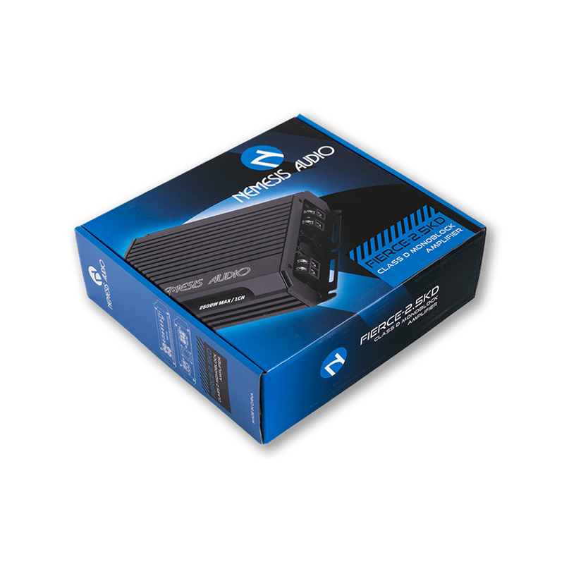 Nemesis Audio FIERCE-2.5KD 1250W RMS Monoblock Amplifier