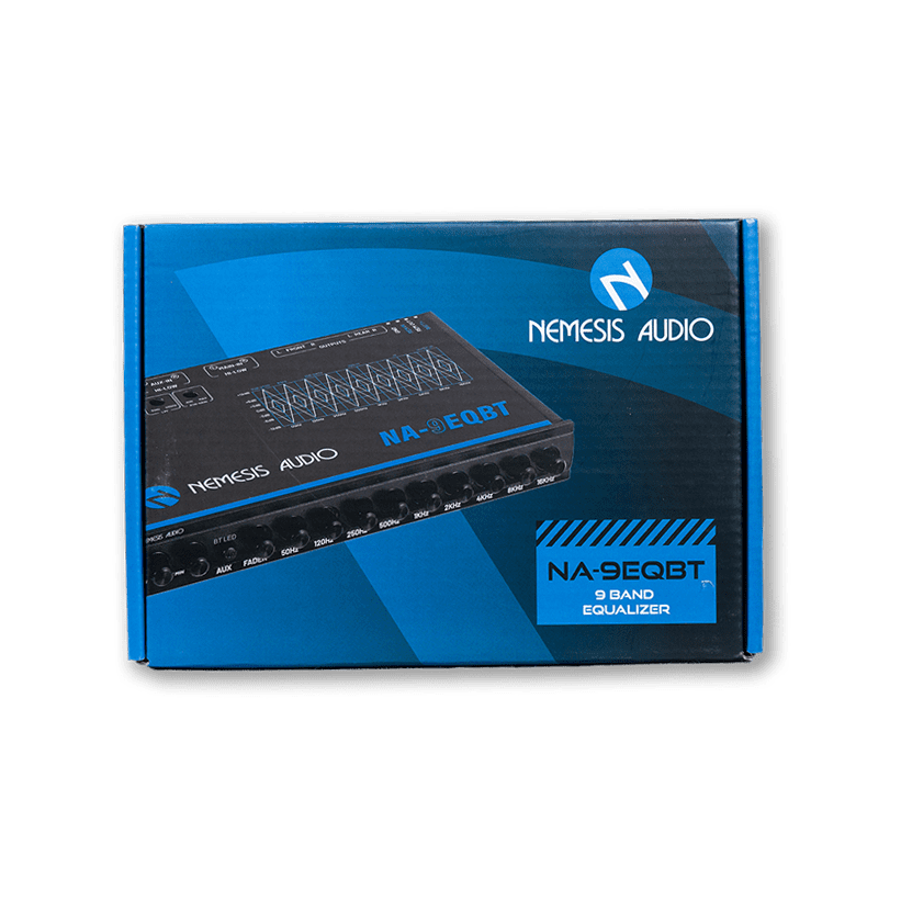 Nemesis Audio NA-9EQBT 9-Band Bluetooth Equalizer w/ 6V Output