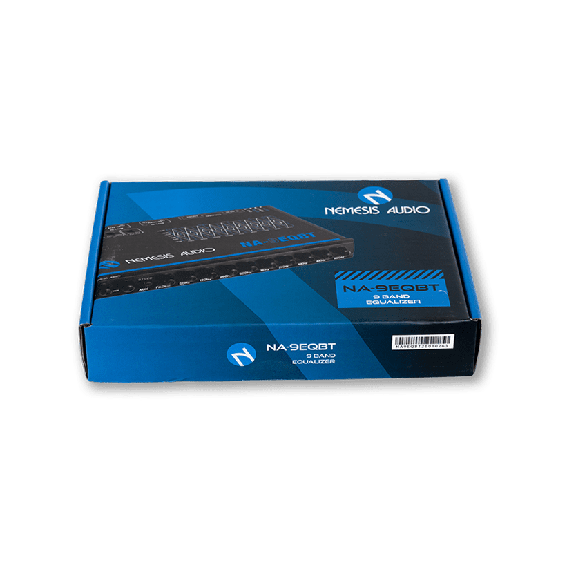 Nemesis Audio NA-9EQBT 9-Band Bluetooth Equalizer w/ 6V Output