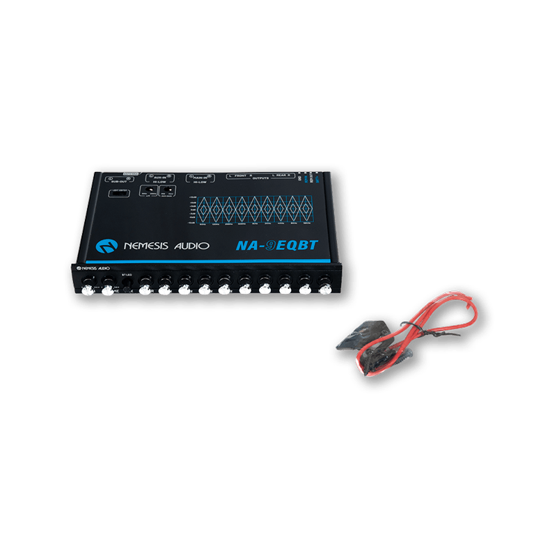 Nemesis Audio NA-9EQBT 9-Band Bluetooth Equalizer w/ 6V Output