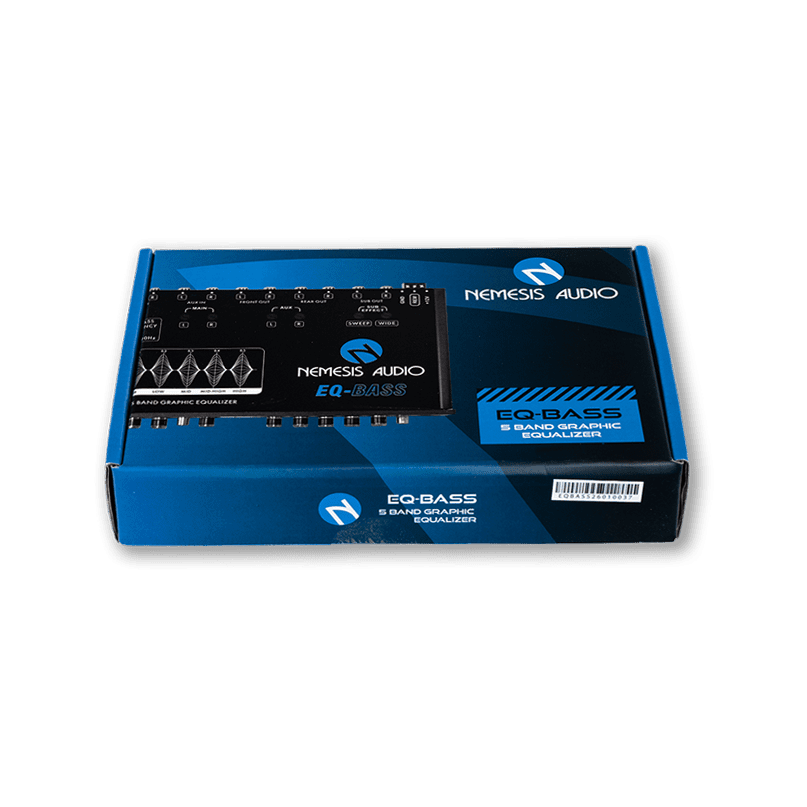 Nemesis Audio EQ-BASS 5-Band Graphic Equalizer w/ 8V Output