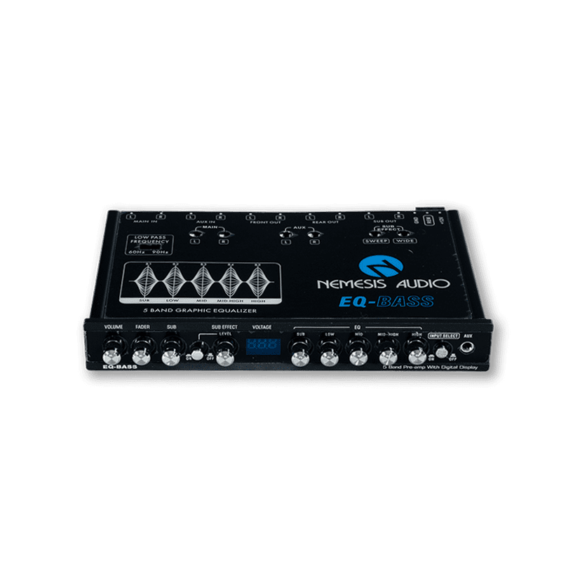 Nemesis Audio EQ-BASS 5-Band Graphic Equalizer w/ 8V Output