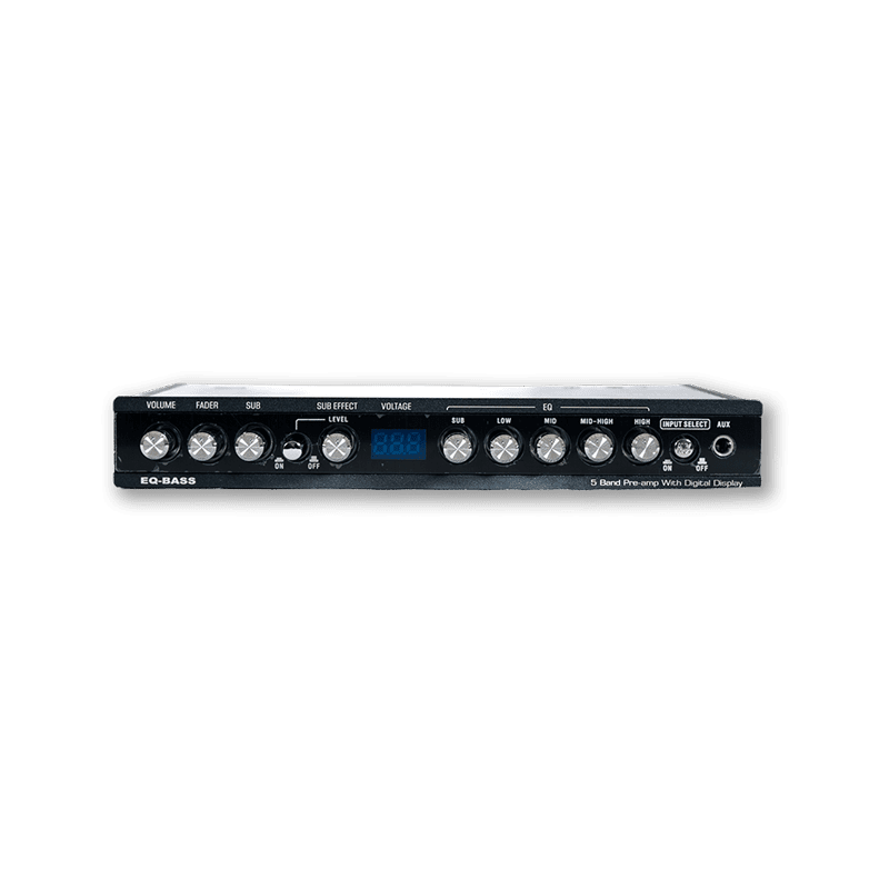 Nemesis Audio EQ-BASS 5-Band Graphic Equalizer w/ 8V Output